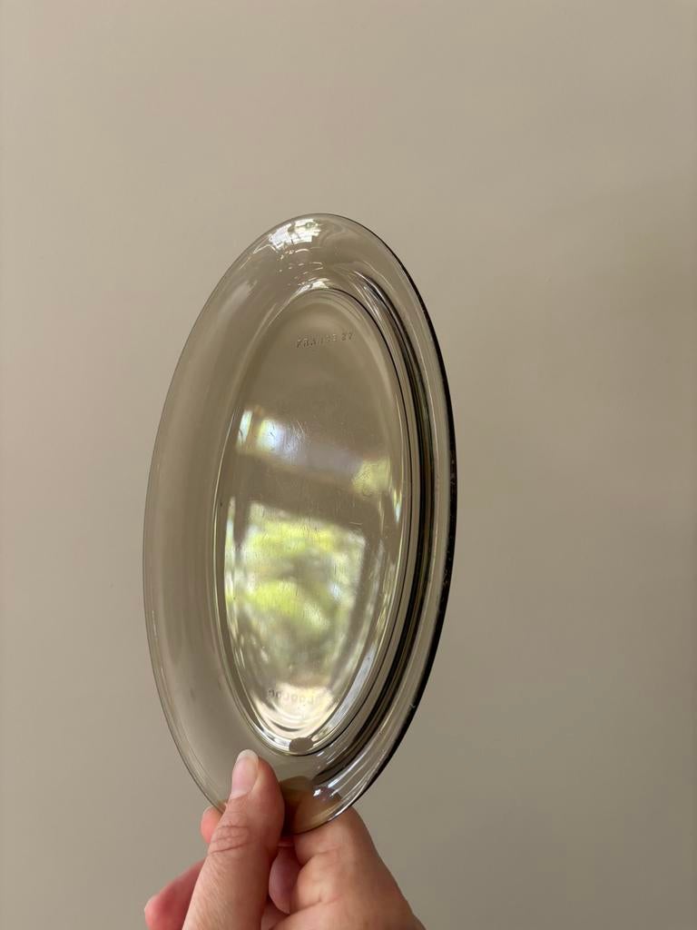 Vintage arcoloc schaaltje rookglas, Gebruikt, Ophalen of Verzenden, Overige stijlen, Glas