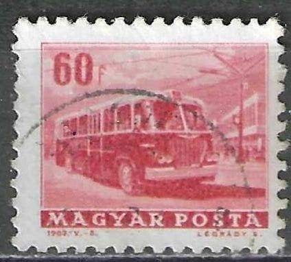 Hongarije 1963-1972 - Yvert 1560 - Autobus (ST), Verzenden, Gestempeld