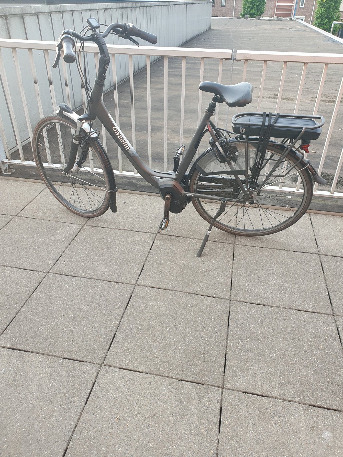 Gazelle orange elektrische fiets, 55 tot 59 cm, Ophalen, Zo goed als nieuw, Gazelle