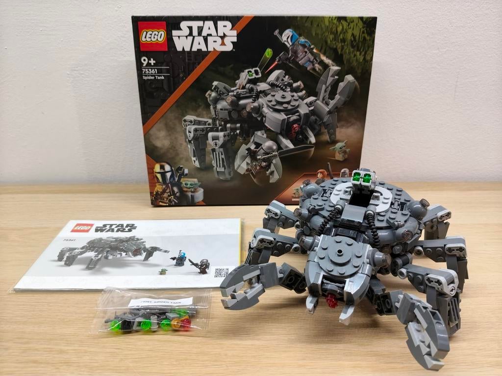 Lego Star Wars - 75361 - Spider Tank, Ophalen, Star Wars, Lego, Zo goed als nieuw