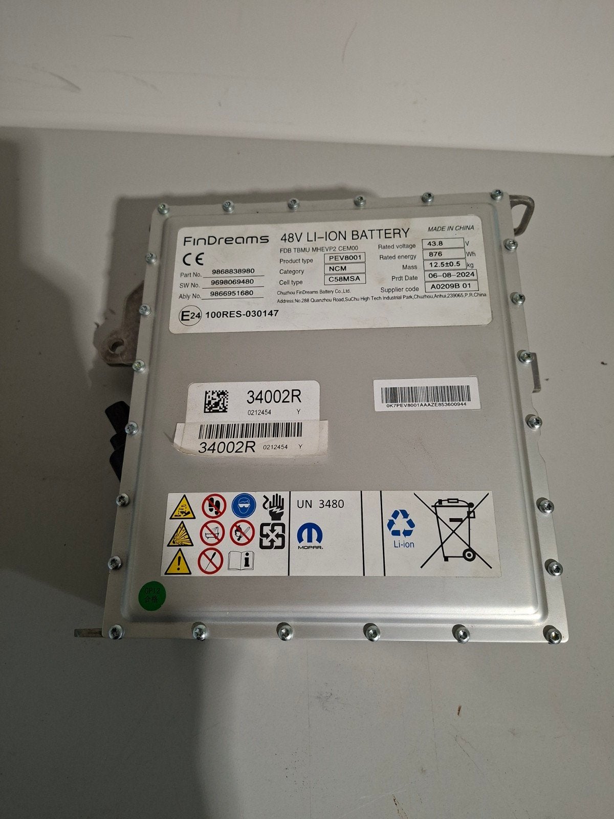hybride accu Peugeot 208 en 2008, Auto-onderdelen, Ophalen, Peugeot