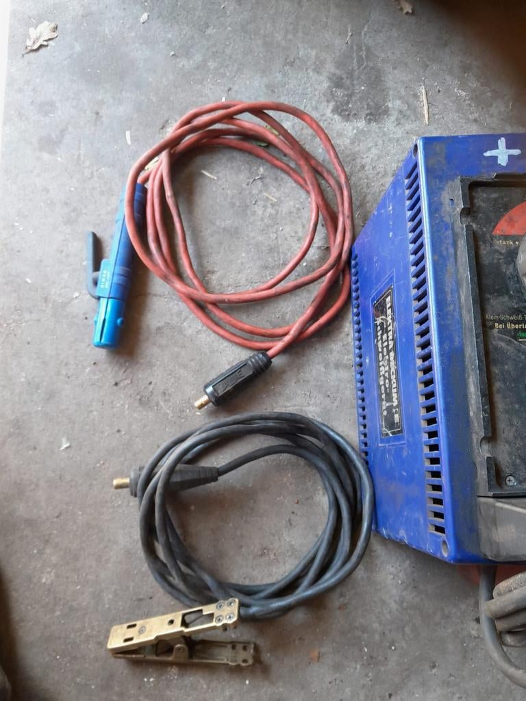 Las apparaat, Ophalen, Nieuw, 150 tot 250 ampère, Elektroden