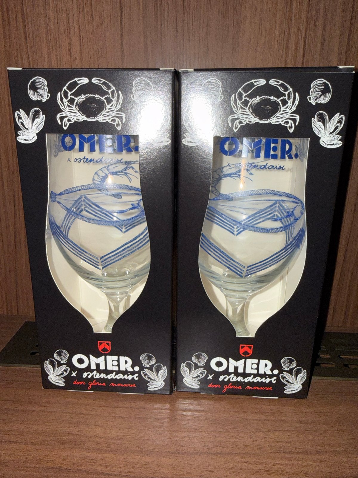 Omer Limited Edition Ostendaise 2026 Bierglas NIEUW, Ophalen, Nieuw