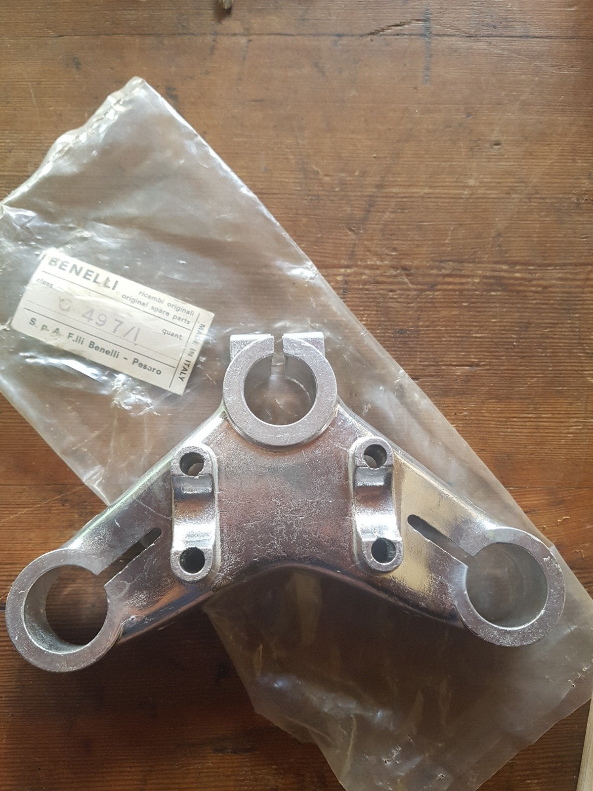 Kroonplaat Marzocchi 28mm Benelli Jamathi Moto Morini enz., Fietsen en Brommers, Ophalen of Verzenden, Nieuw, Frame, Overige merken