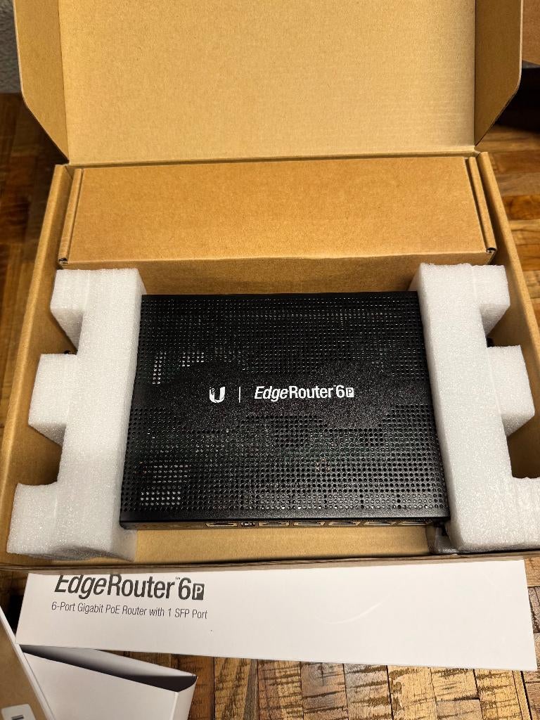 Ubiquiti EdgeRouter 6P, Ophalen, Nieuw, Router, Ubiquity