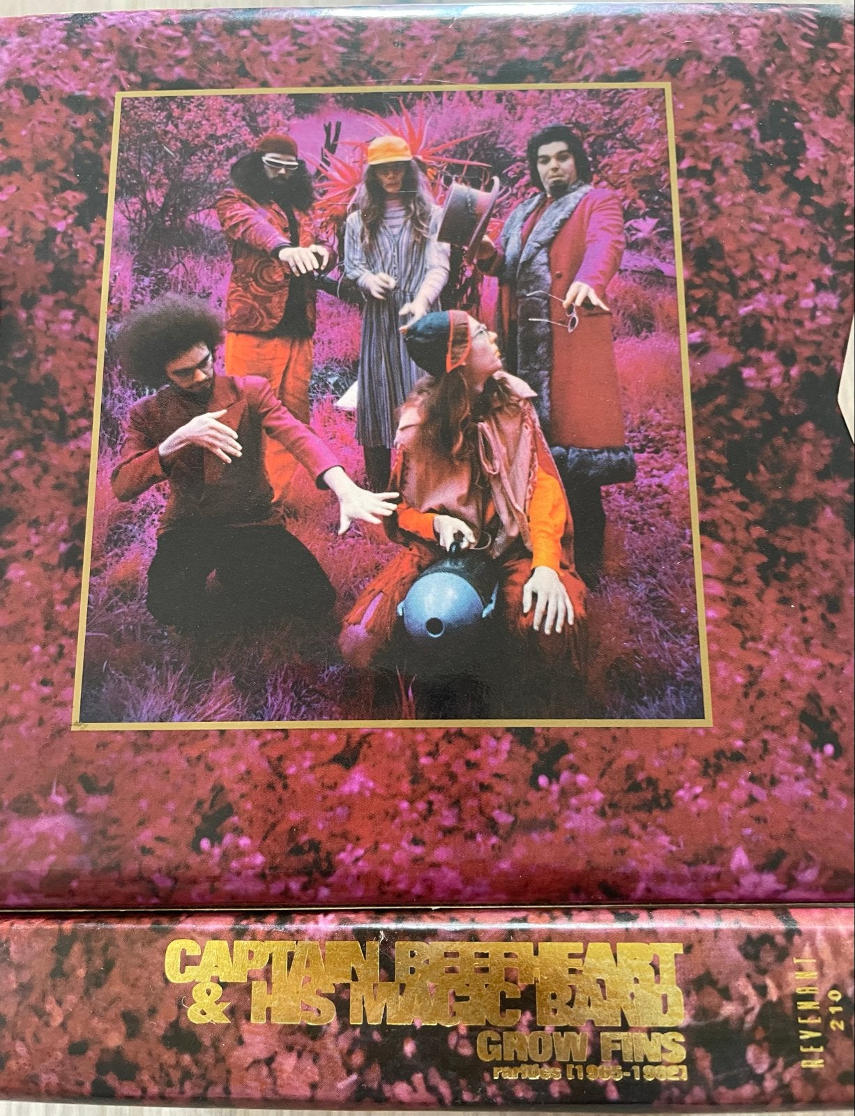 5x CD BOX Captain Beefheart Grow Fins * Rarities 1965-1982, Cd's en Dvd's, Cd's | Rock, Boxset, Ophalen of Verzenden, Zo goed als nieuw