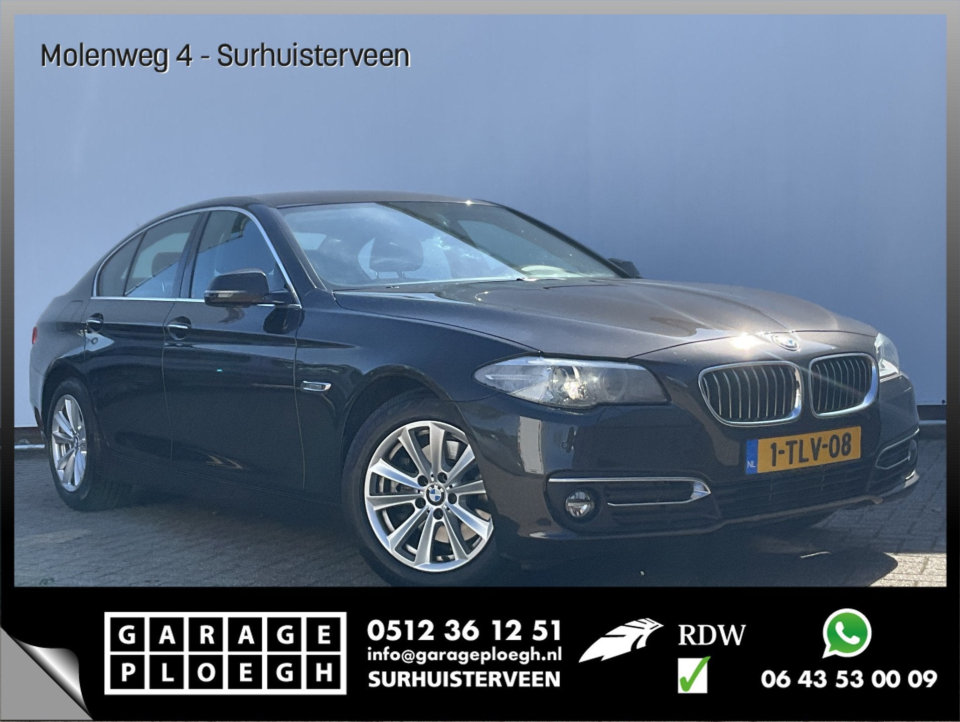BMW 5 Serie 520i Last Minute Edition Luxury Automaat Leder N, Automaat, Achterwielaandrijving, Gebruikt, Euro 6