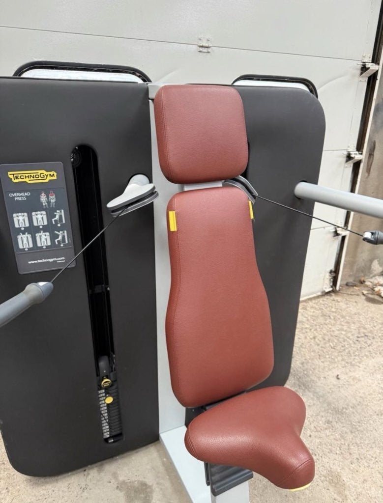 Technogym kinesis overhead press / shoulder, Sport en Fitness, Gebruikt, -, -, Overige typen