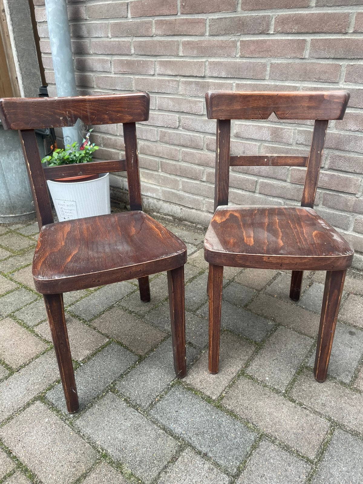 Kinder ( school ) stoeltjes, Ophalen
