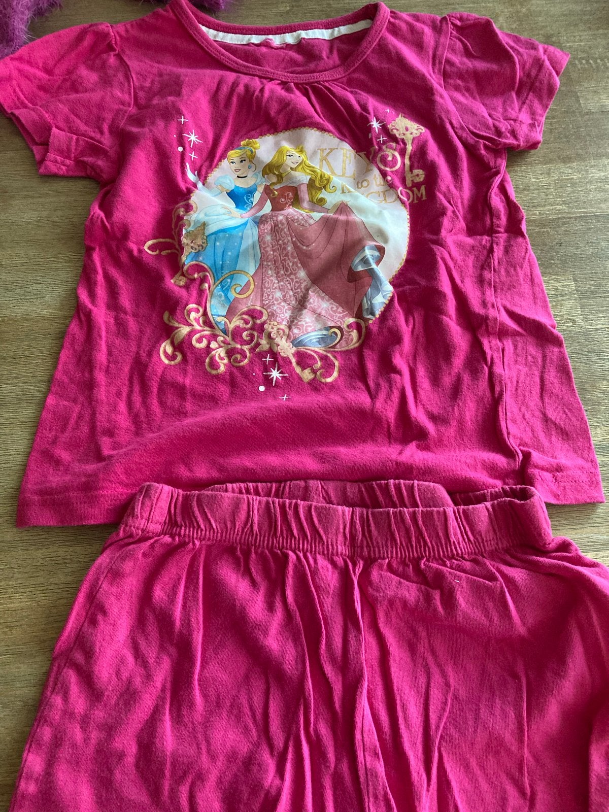 Disney Prinsessen Pyjama Maat 110/116, Ophalen of Verzenden, Gebruikt, Meisje, Nacht- of Onderkleding