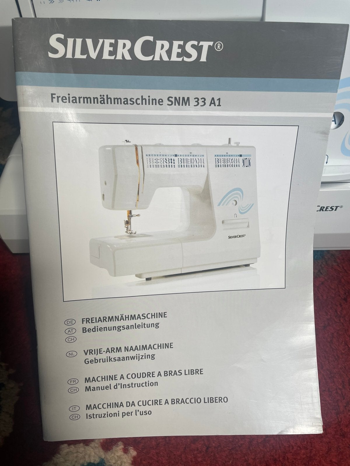 TE KOOP: SILVER CREST NAAIMACHINE!, Ophalen, Gebruikt