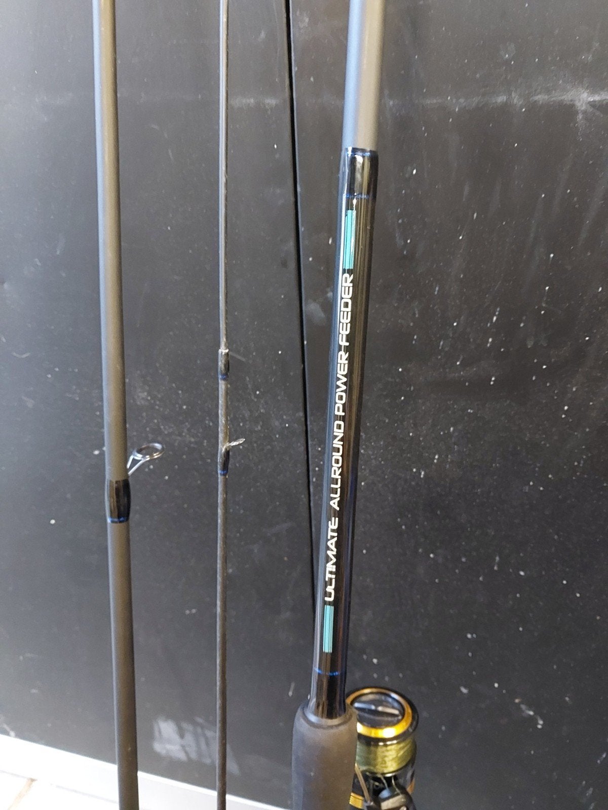 Ultimate Allround Power Feeder met Okuma Custom Spin CSP-40, Ophalen of Verzenden, Gebruikt, Complete hengel