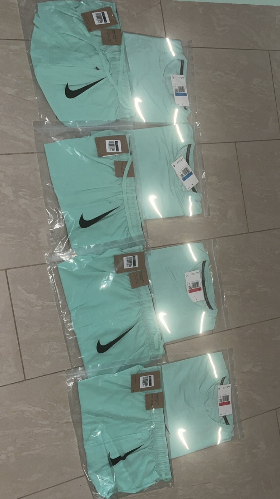 Nike miller zomer set, Ophalen, Maat 48/50 (M), Nieuw, Groen