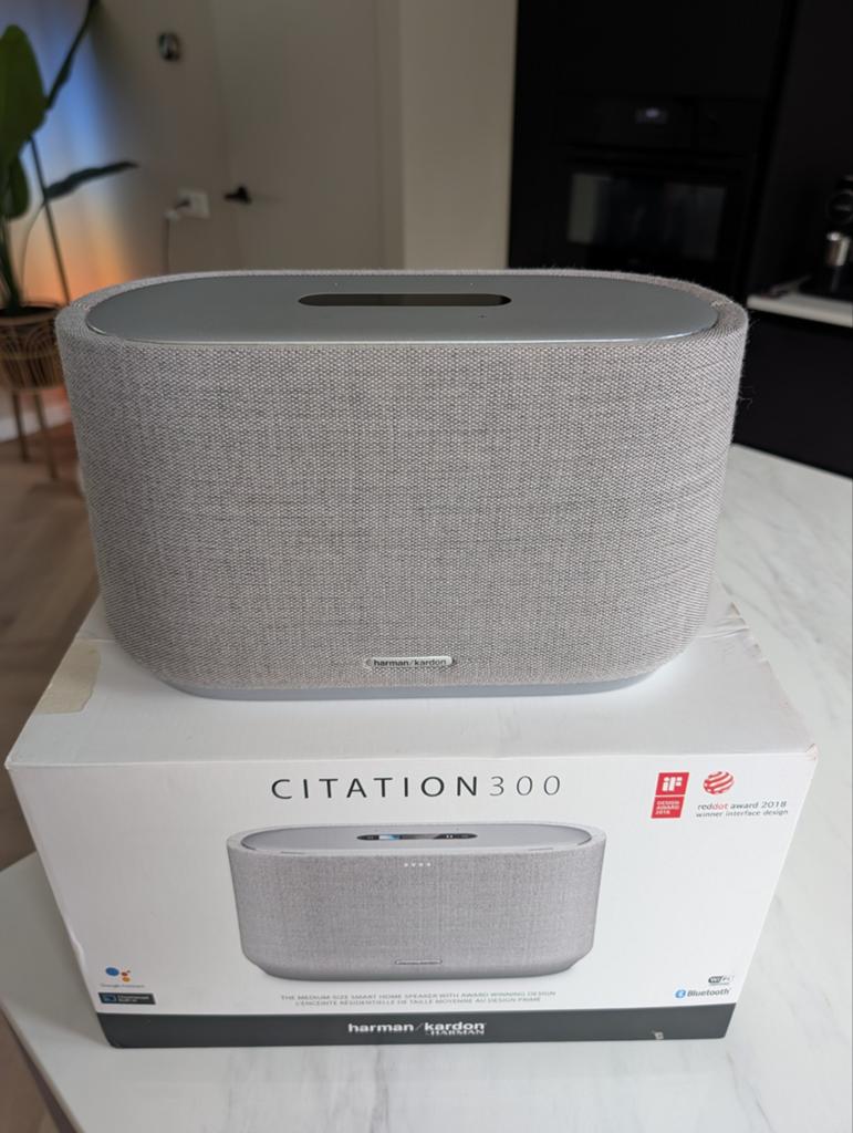 Harman Kardon Citation 300 z.g.a.n., Ophalen of Verzenden, Zo goed als nieuw, 60 tot 120 watt, Overige merken