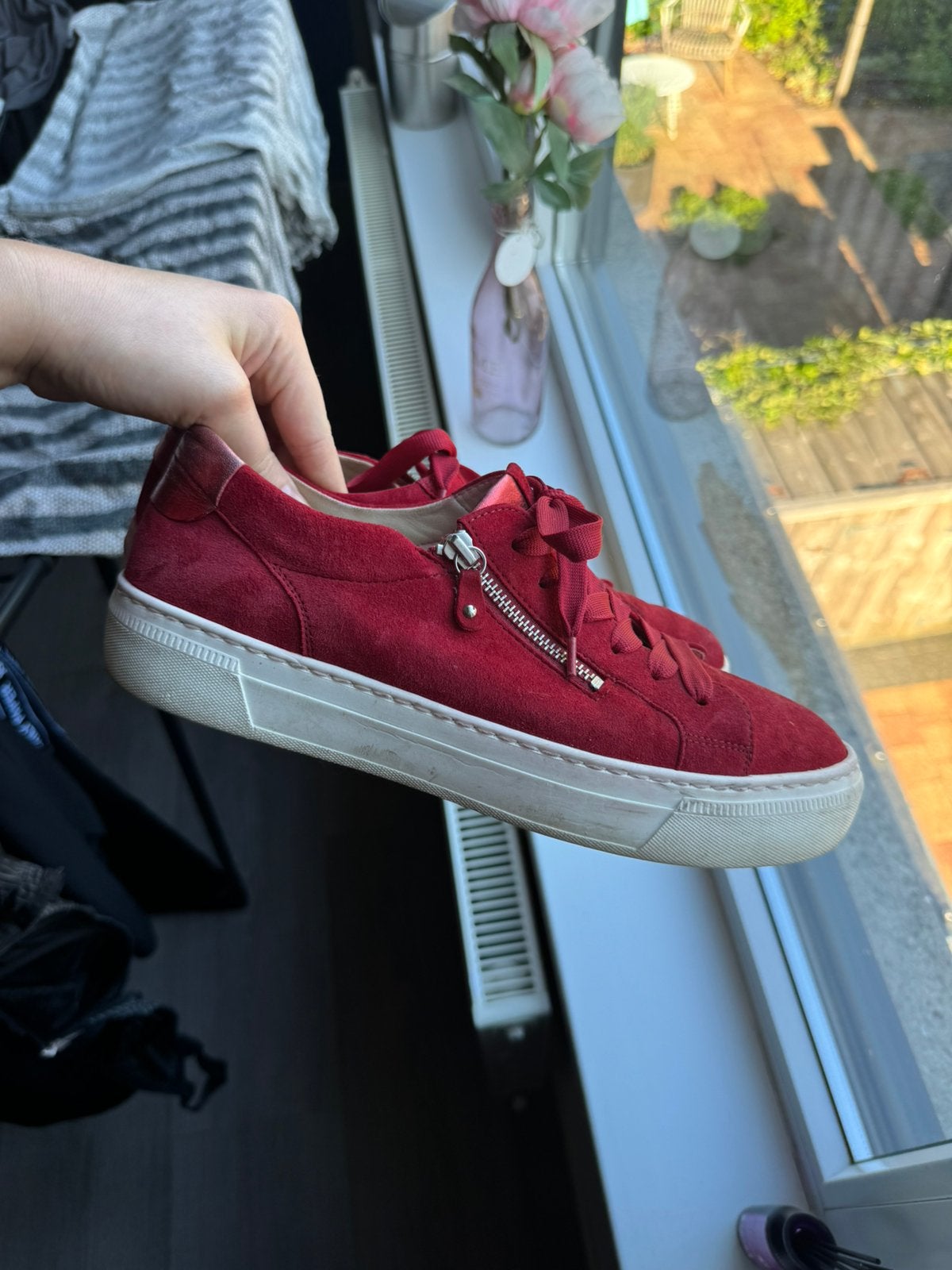 Gabor sneakers maat 8,5 (42,5 eu), Ophalen of Verzenden, Zo goed als nieuw, Sneakers of Gympen