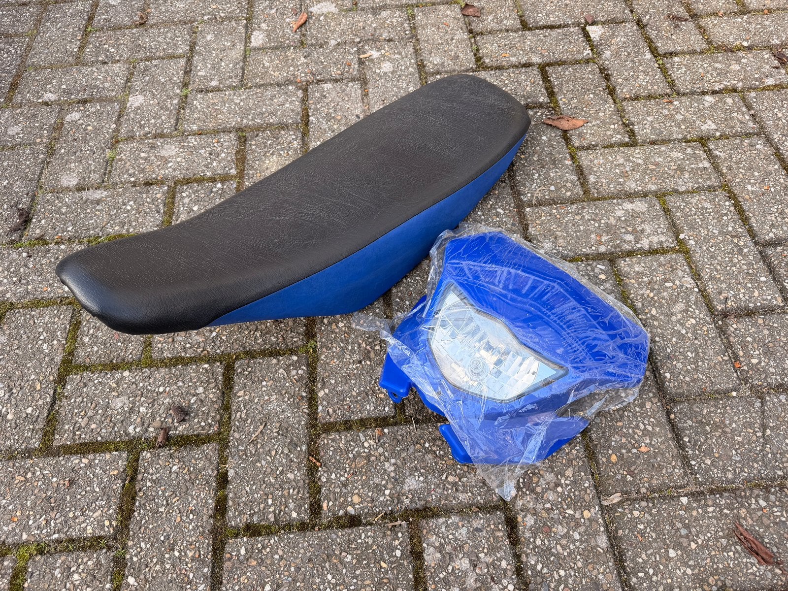 Yamaha WR 250 enduro top kuip  + koplamp + zadel / zitting, Motoren, Particulier, Enduro