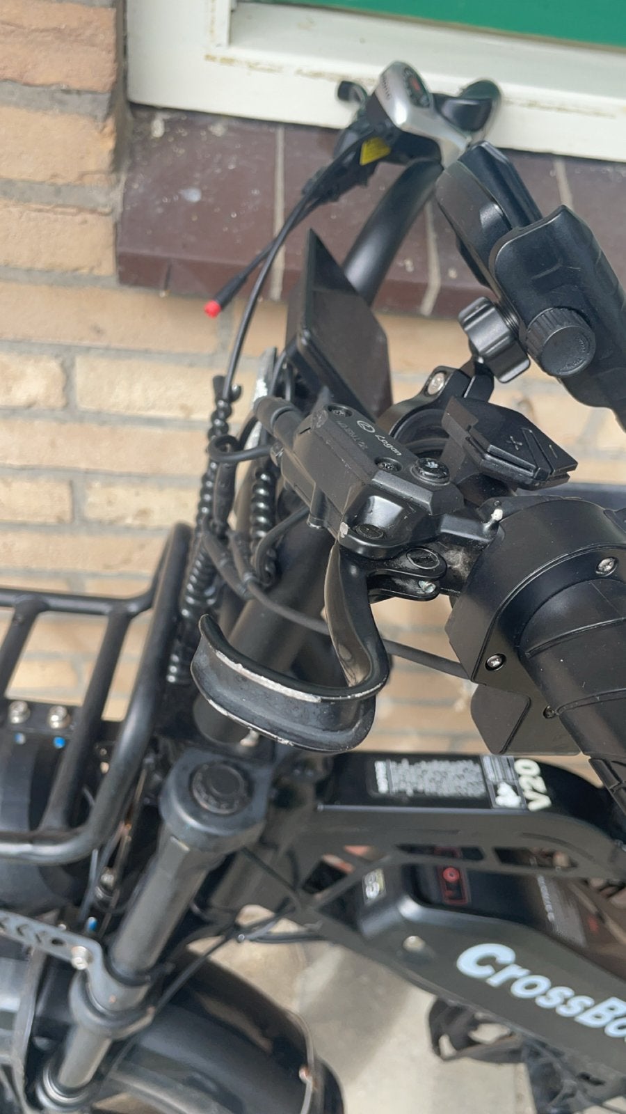 CrossBoss Fatbike E-bike - Zo goed als nieuw, Fietsen en Brommers, Elektrische fietsen, Gebruikt, 51 tot 55 cm, 50 km per accu of meer