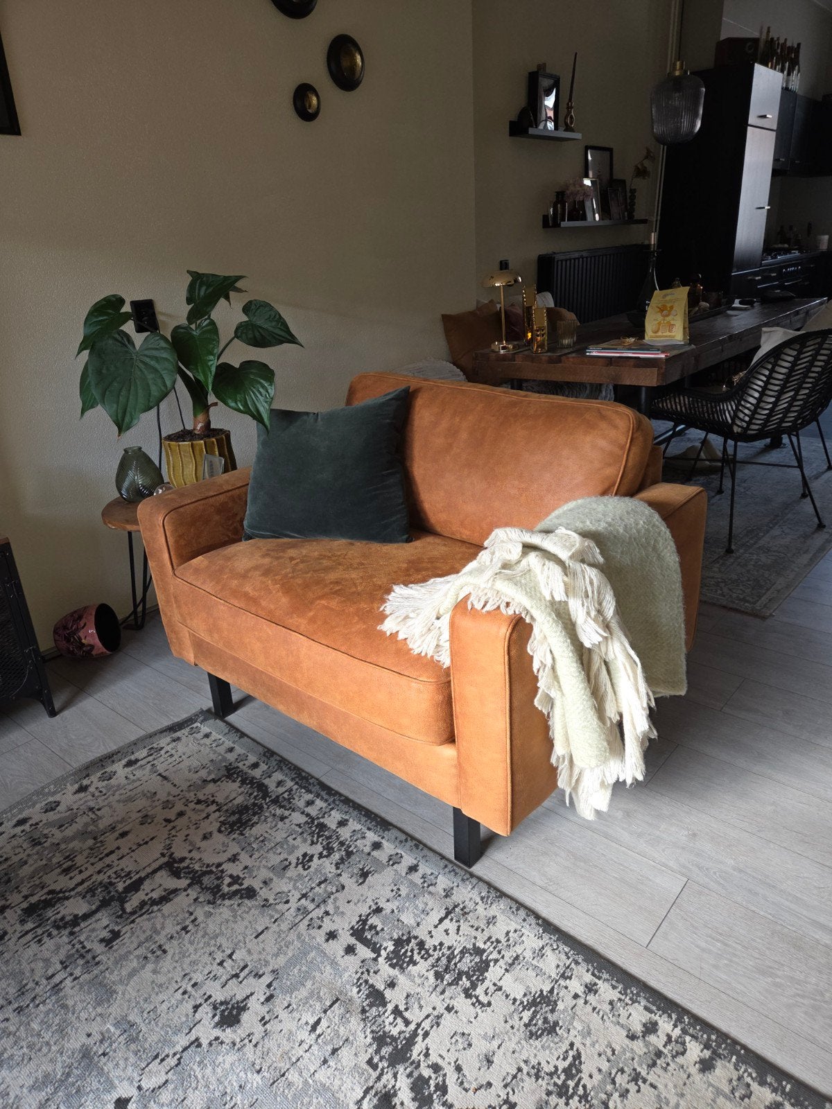 Pronto Loveseat (1,5-persoons) - Zo goed als nieuw, Huis en Inrichting, Ophalen, 75 tot 100 cm, Zo goed als nieuw, 100 tot 125 cm