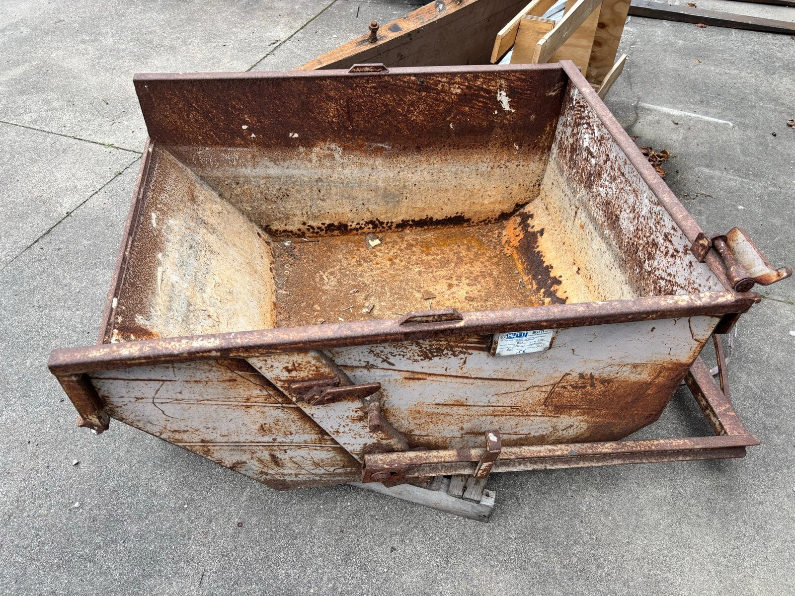 Butti kiepbak - 500 liter - 2002, Ophalen of Verzenden