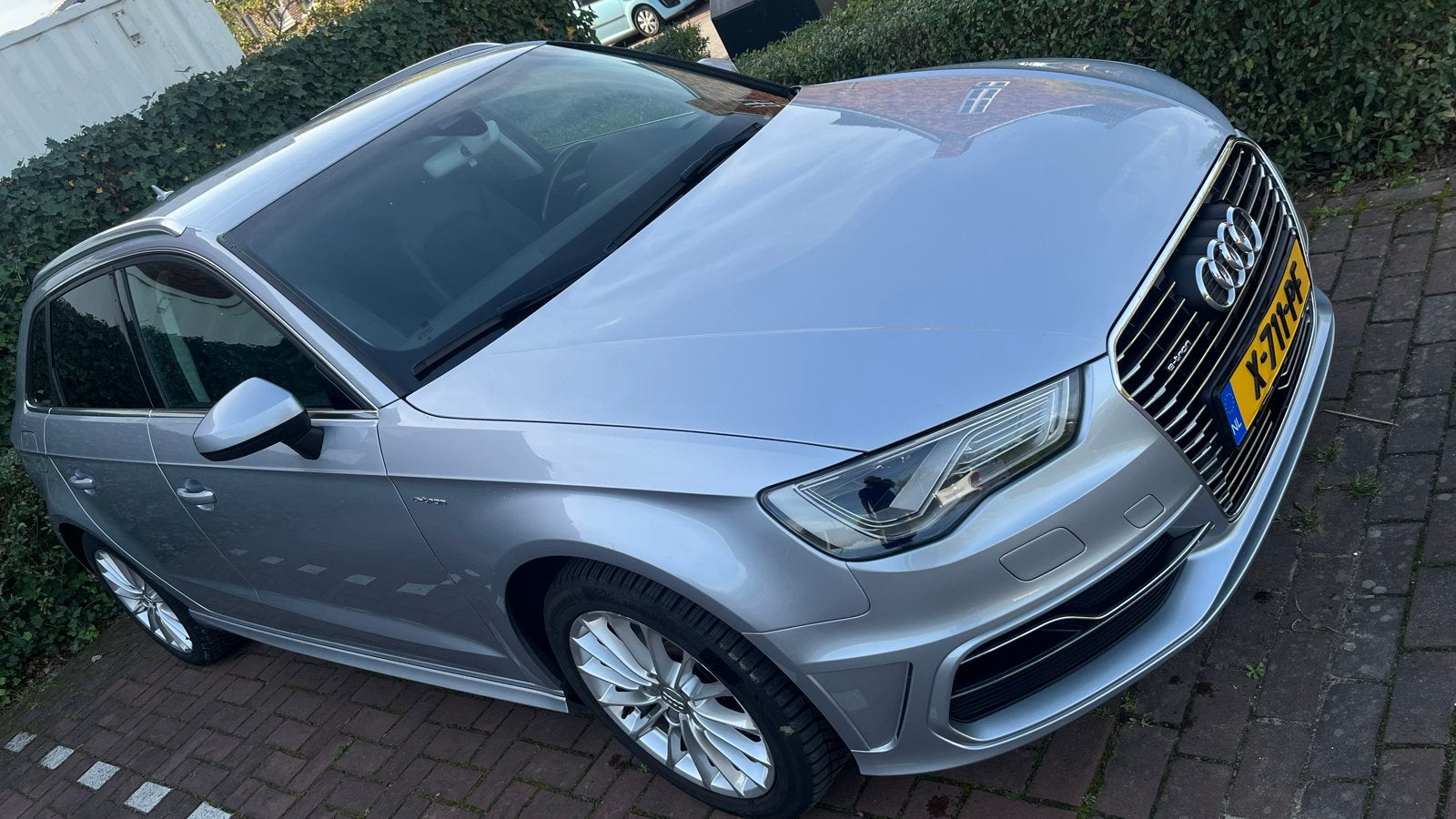 Audi A3 1.4 Tfsi 204pk E-tron S Tronic Zilvergrijs 2016, Auto's, 4 cilinders, Plug-in hybride, 1395 cc, 149 pk