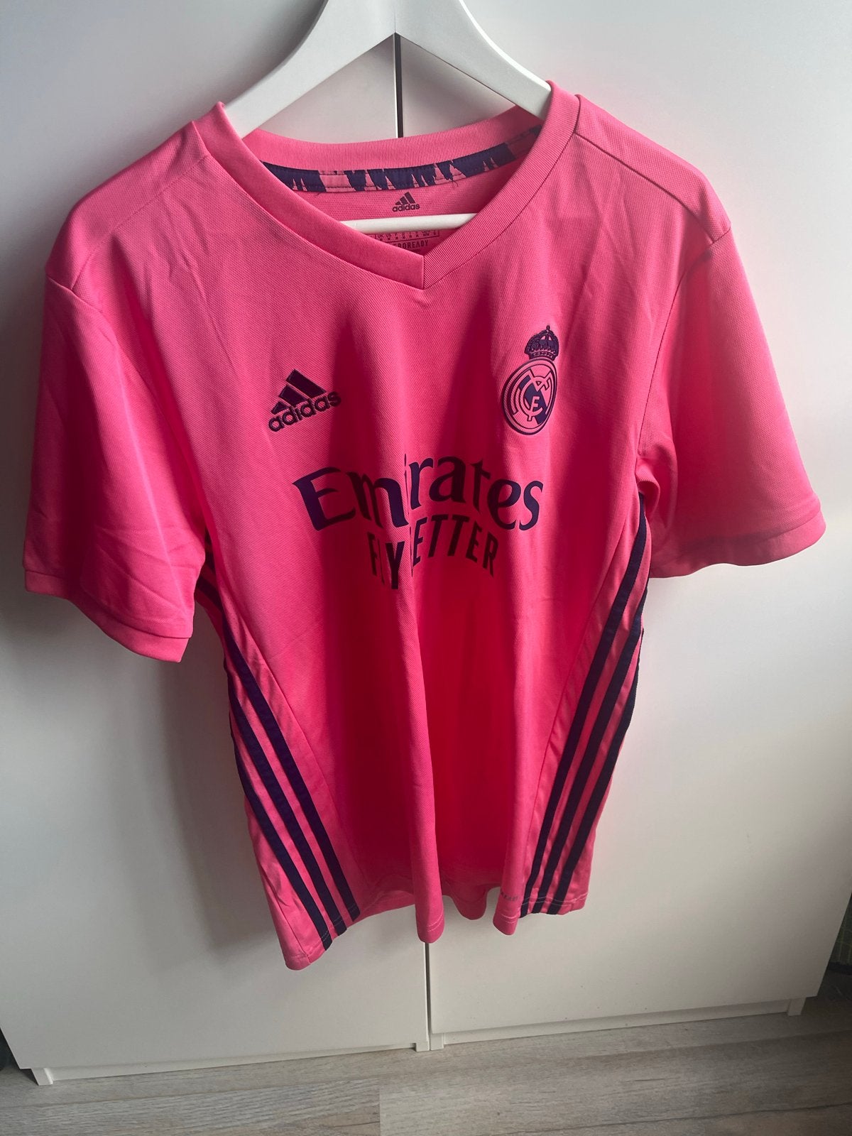 Real Madrid shirt - Maat M, Zo goed als nieuw, Roze, Voetbal, Verzenden