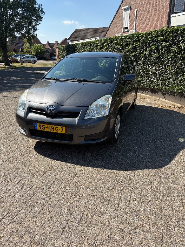 Toyota Corolla Verso 1.6 Vvt-i 5P 2009 Grijs, 450 kg, 4 cilinders, Origineel Nederlands, 1200 kg