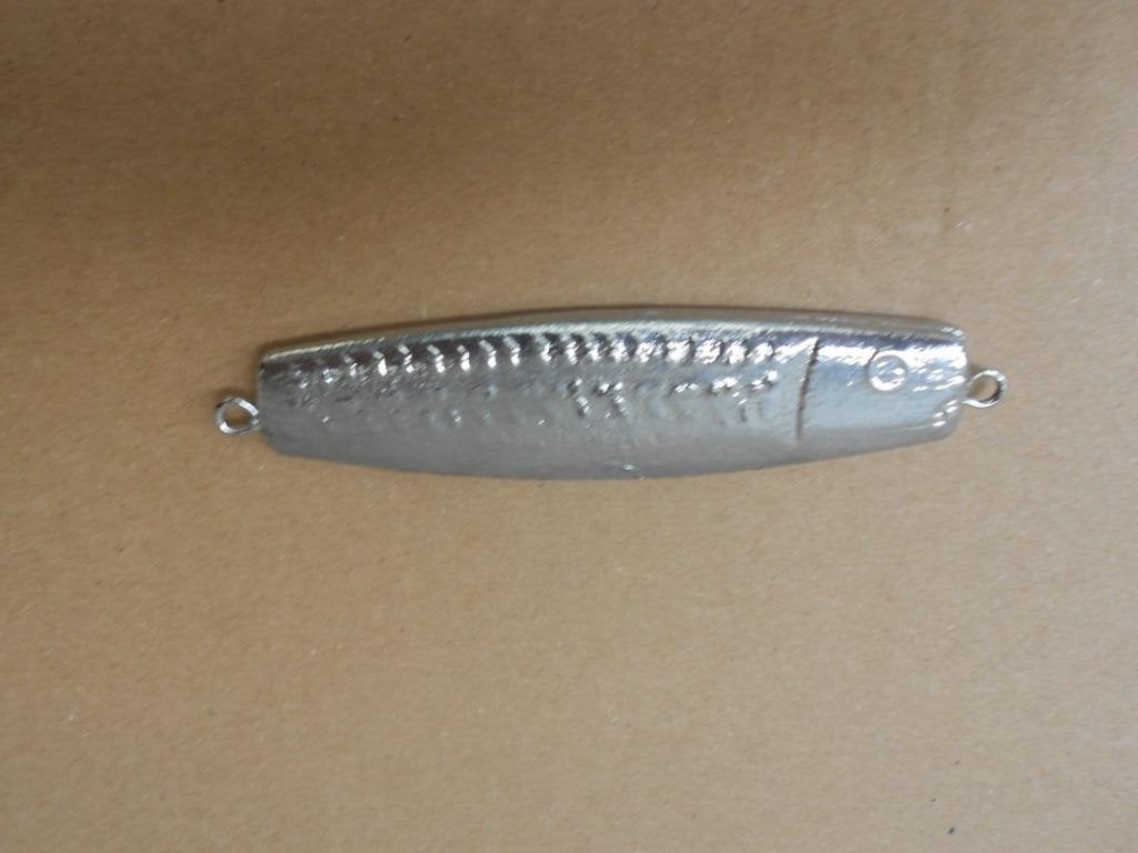100 en 115 gram's meuzelaer pilker(s), ook in kleur, Ophalen of Verzenden, Nieuw, Dobber of Lood