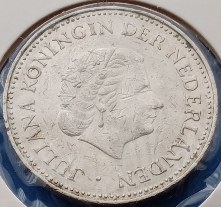 1 Gulden 1979 Nederlandse Antillen - Juliana, Postzegels en Munten, Munten | Nederland, Ophalen of Verzenden, Koningin Juliana