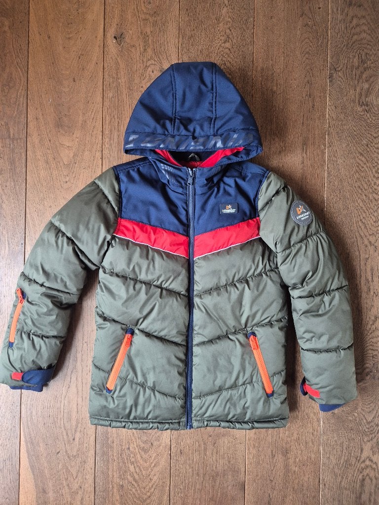 Erg mooie winterjas/ski jas van Vingino maat 152, Kinderen en Baby's, Kinderkleding | Maat 152, Ophalen of Verzenden, Zo goed als nieuw