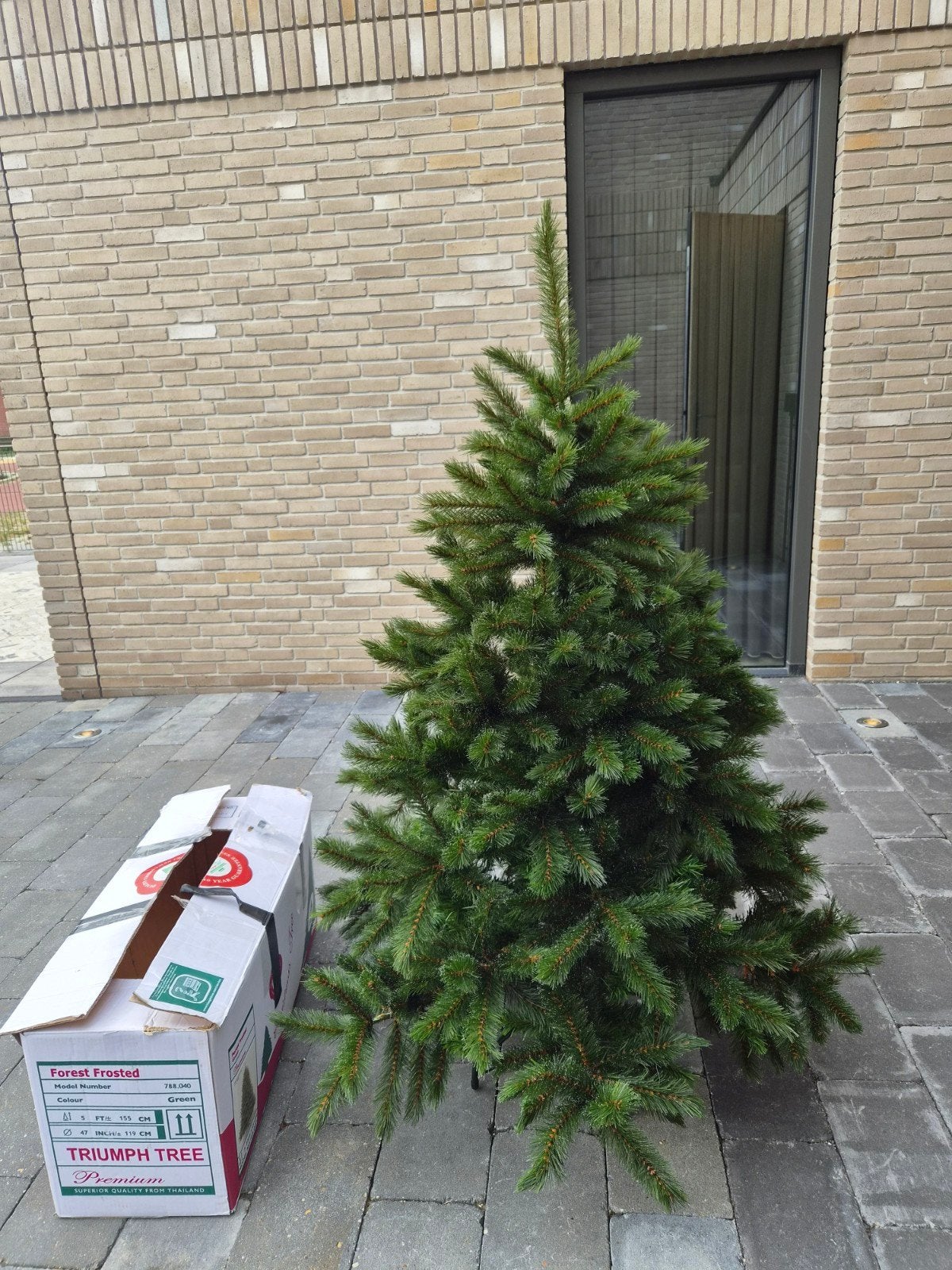 Forest Frosted kerstboom groen triumph tree, Diversen, Kerst, Ophalen of Verzenden