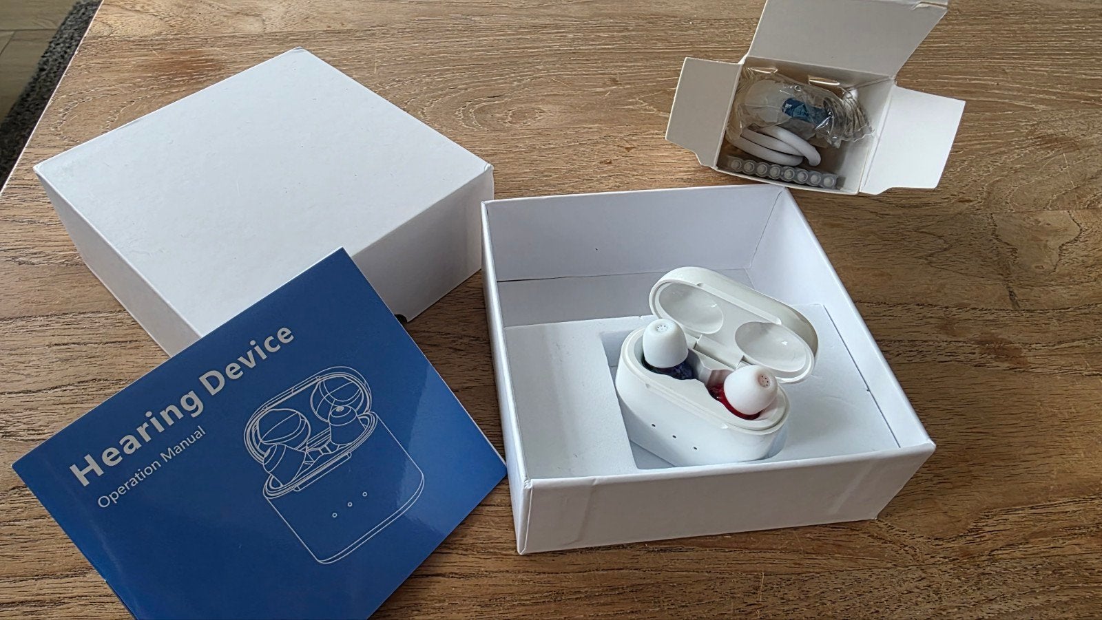 nieuw gehoorapparaat, In-ear, Nieuw, Wit, Ophalen