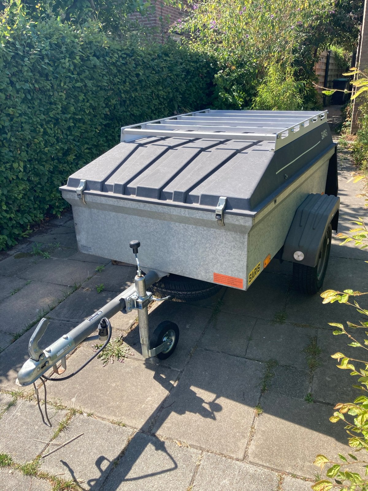 Saris Arba 2000 aanhangwagen bagagewagen, Ophalen, Gebruikt