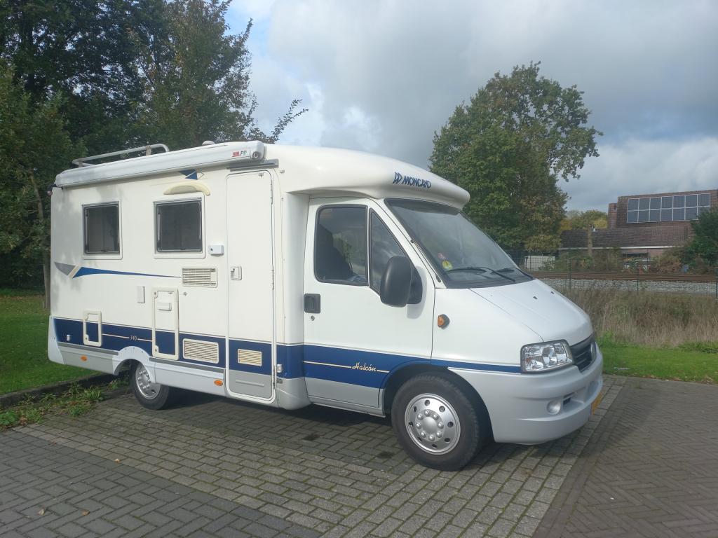 Moncayo Halcon 340 (1047382), Caravans en Kamperen, Campers, Particulier, tot en met 2, Overige merken, Fiat, Diesel, Handgeschakeld