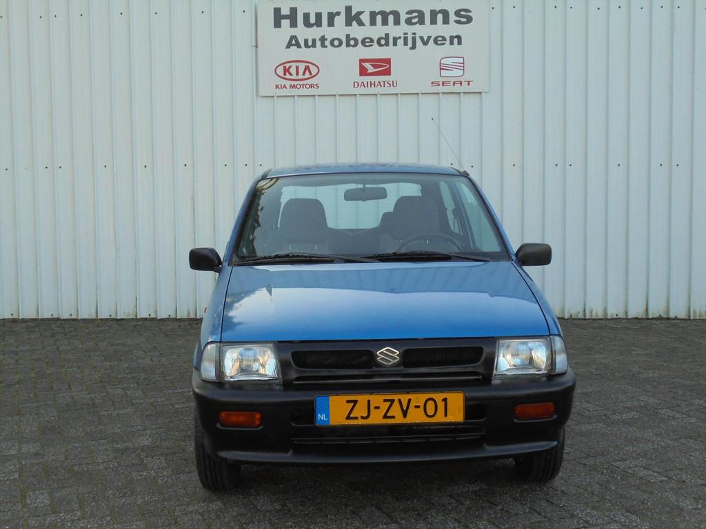 Suzuki Alto 1.0 GA 3DRS NL-AUTO APK TOT 03-2027 96.825 KM, Stof, Zwart, Blauw, Origineel Nederlands