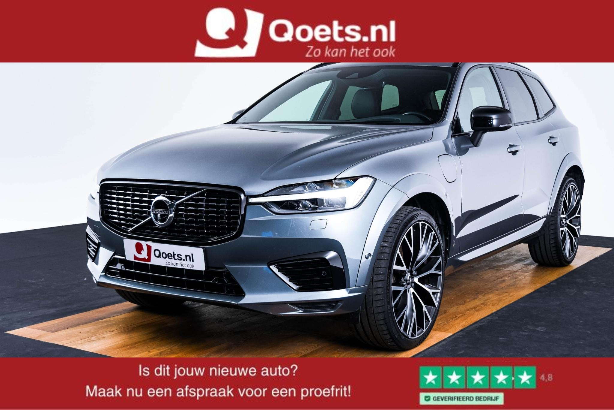 Volvo XC60 2.0 Recharge T6 AWD R-Design Trekhaak - Panoramad, Gebruikt, 138 €/maand, 340 pk, Bedrijf