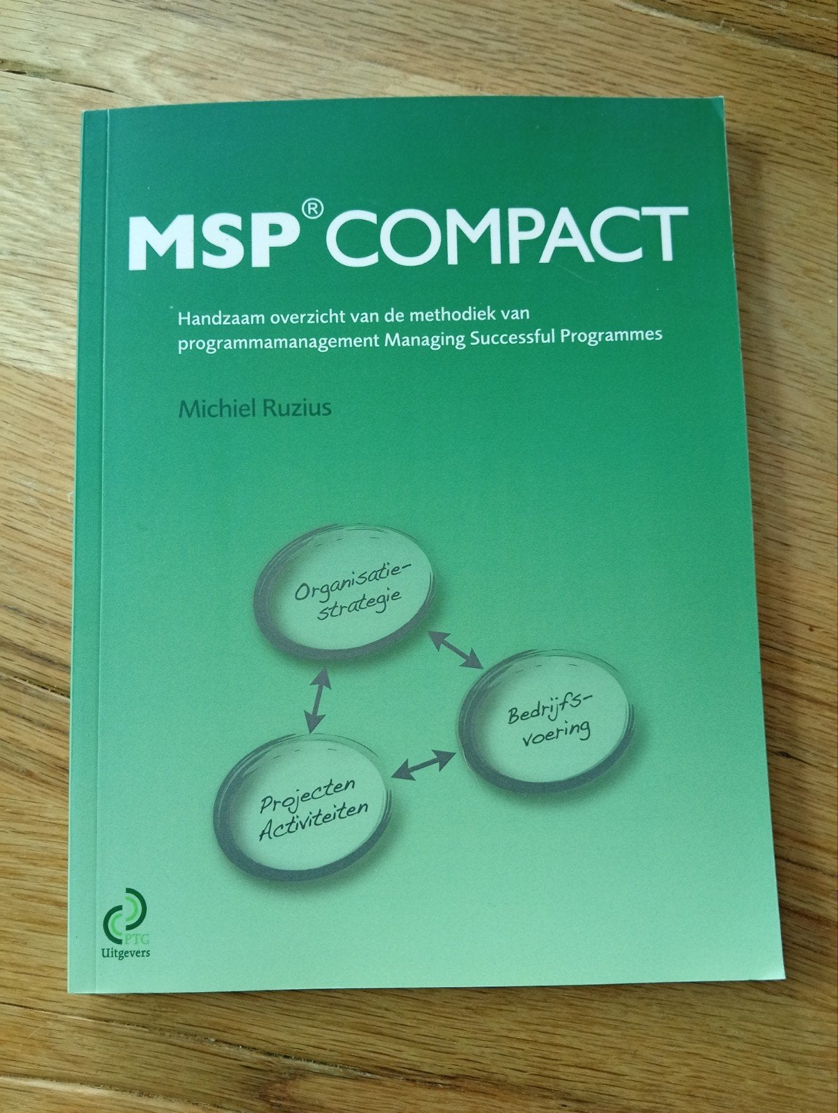 MSP Compact: Programma Management Handboek, Boeken, Michiel Ruzius, Ophalen of Verzenden, Management, Zo goed als nieuw