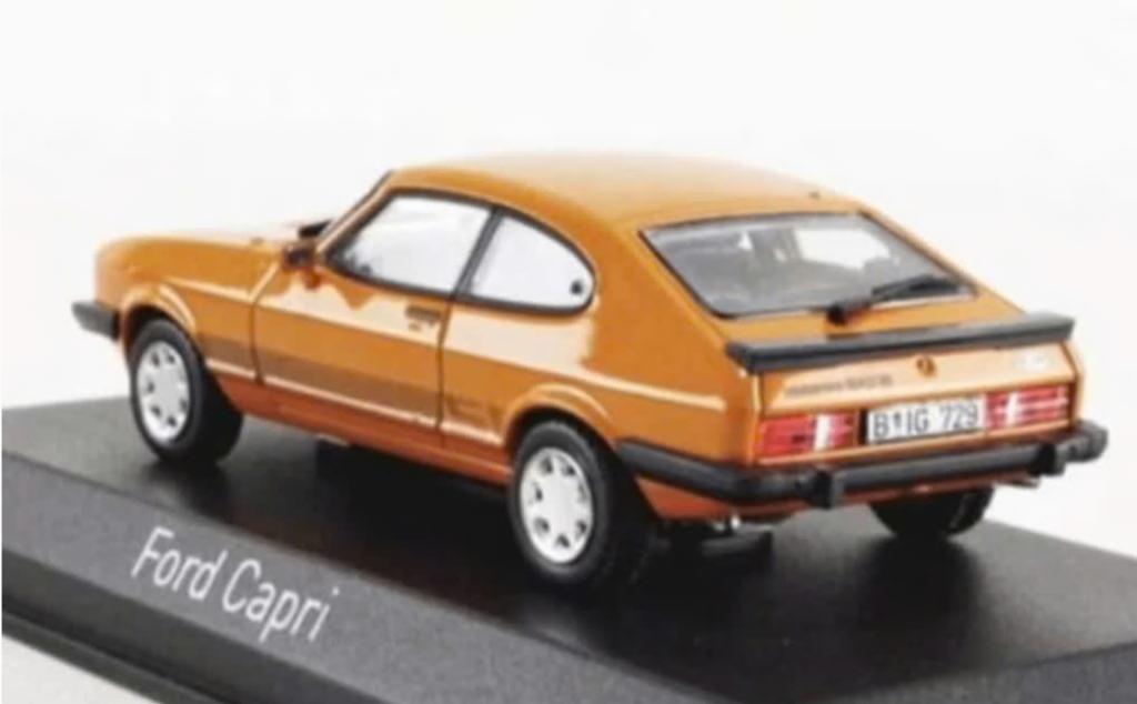 FORD CAPRI S 1986 ORANJE NOREV schaal 1:43 ref. 270563, Hobby en Vrije tijd, Modelauto's | 1:43, Verzenden, Nieuw, Auto, Norev