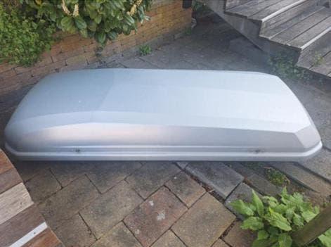 Hapro Roady 450 Dakkoffer - netjes en 420 liter inhoud, Auto diversen, Dakkoffers, Ophalen, Zo goed als nieuw