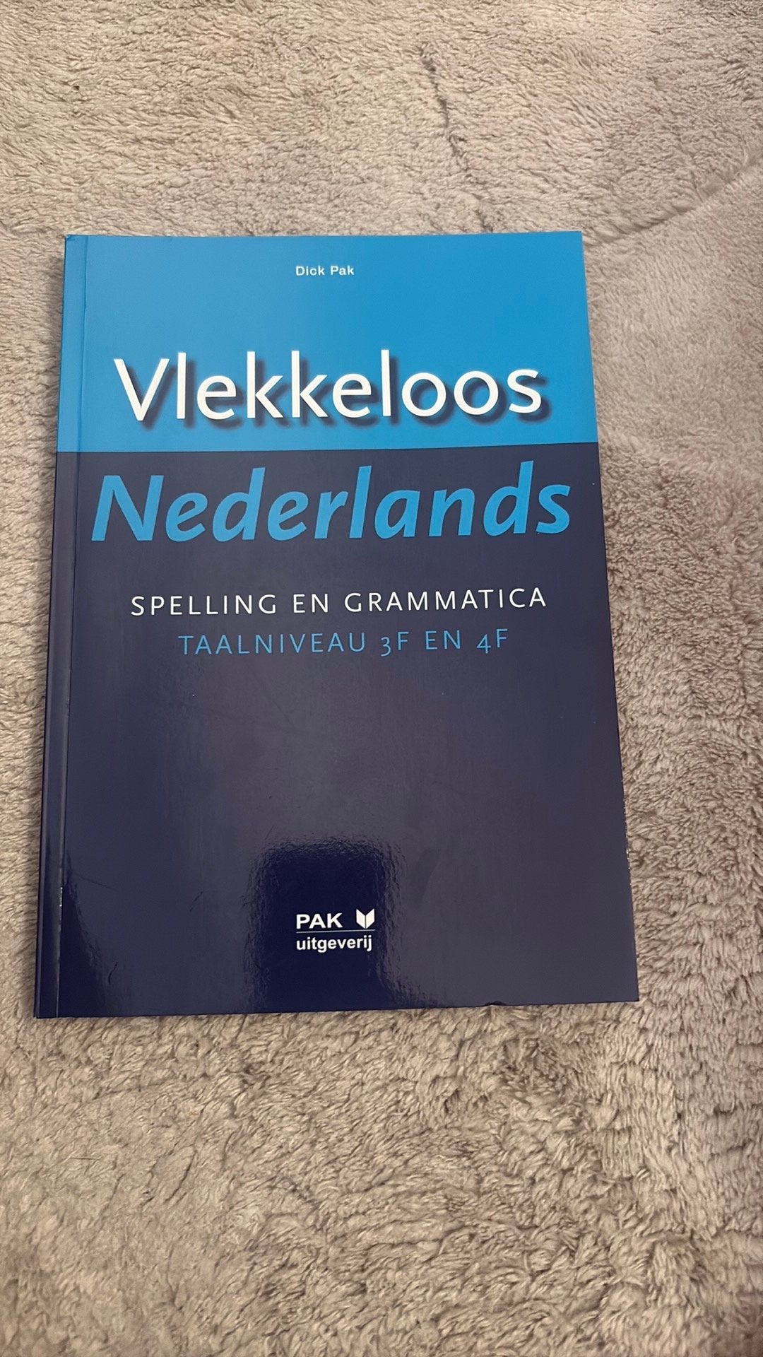 Vlekkeloos Nederlands spelling en grammatica 3f 4f, Ophalen of Verzenden, Zo goed als nieuw