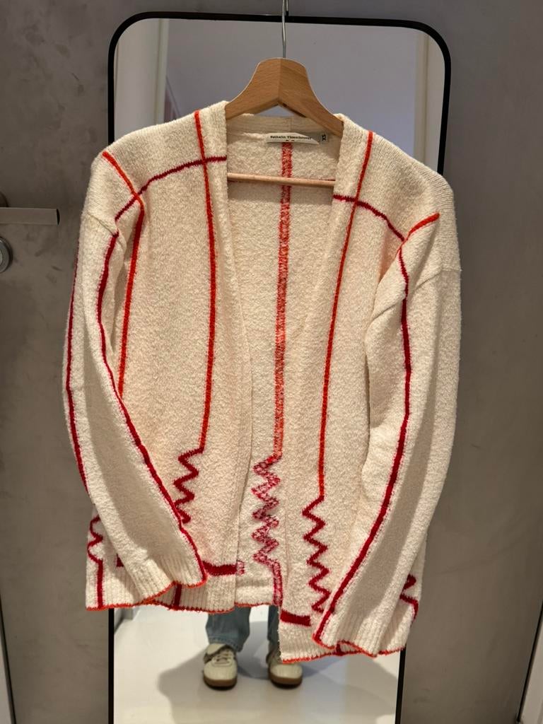 Nathalie Vleeschouwer - vest, Verzenden, Zo goed als nieuw, Maat 36 (S), Wit