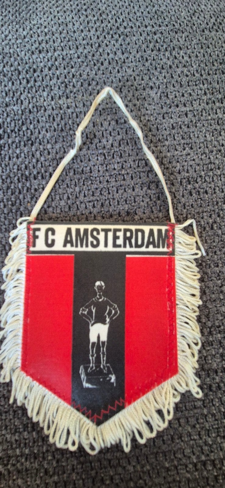 FC Amsterdam Voetbal Vaantje - Vintage Voetbalclub Fanitem, Verzamelen, Ophalen of Verzenden, Gebruikt, Overige binnenlandse clubs