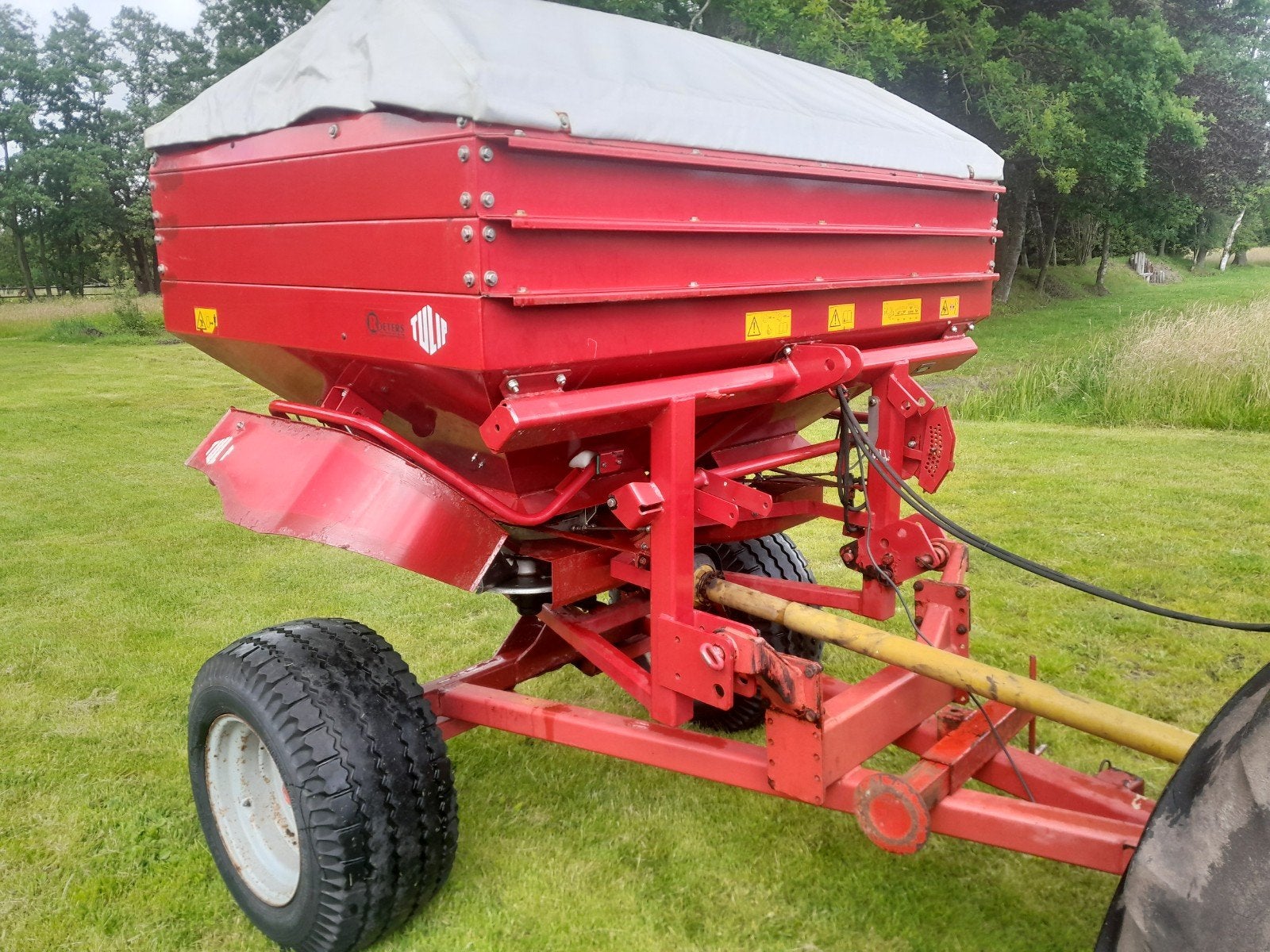 Tulip SE 3000 centerliner kunstmeststrooier, Ophalen, Gewasbescherming en Bemesting