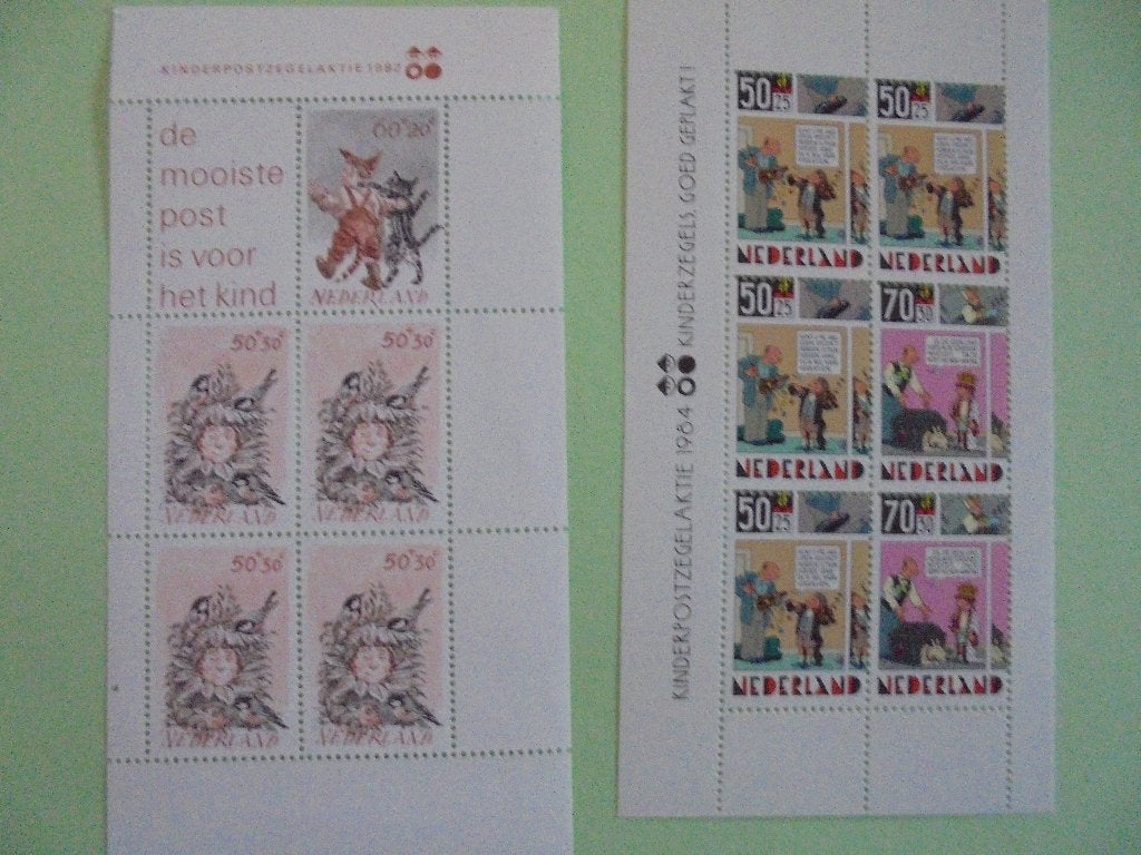 Kinder postzegels 1982/1984, Ophalen of Verzenden, Na 1940, Postfris