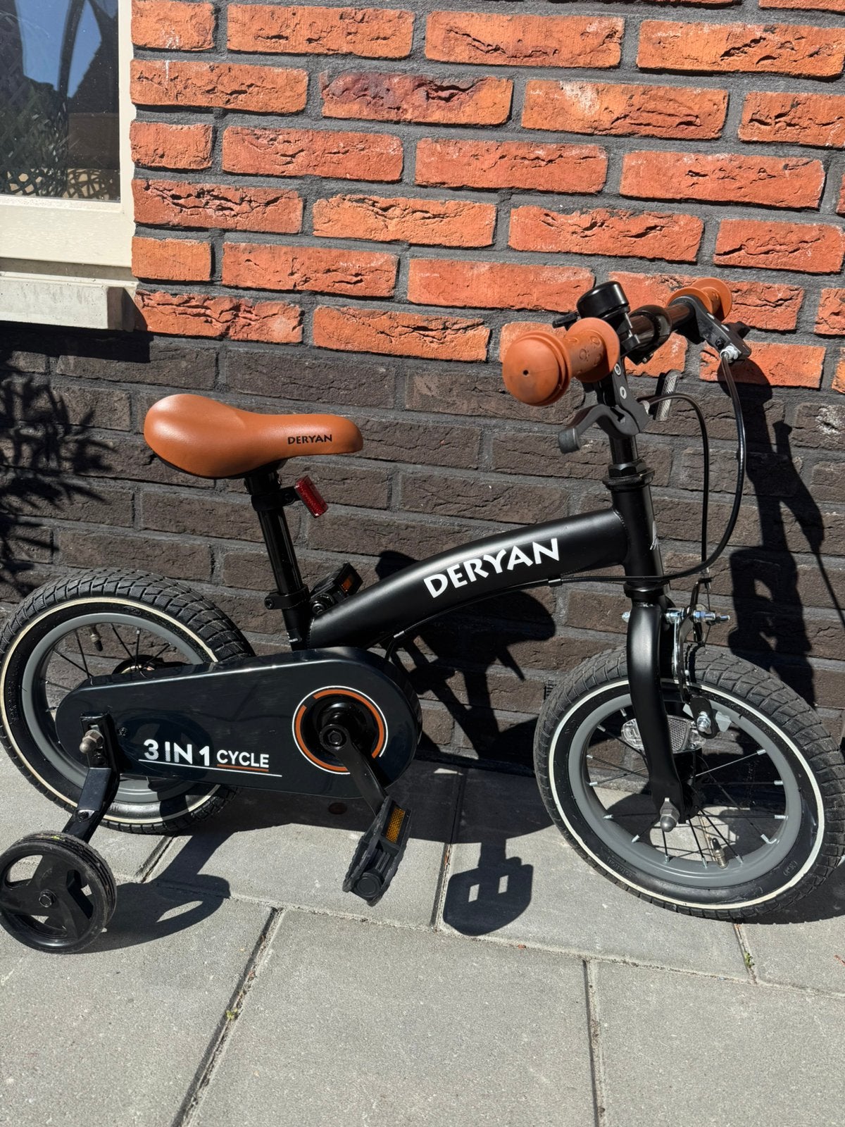 Kinderfiets 3 in 1, Ophalen, Zo goed als nieuw, Minder dan 16 inch
