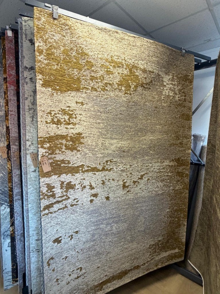 Vloerkleed 155x230cm, Huis en Inrichting, Ophalen, 150 tot 200 cm, Geel, Rechthoekig