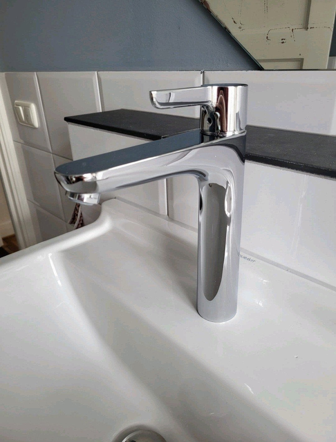 Hansgrohe kraan - 25,5 cm hoog, Ophalen, Kraan