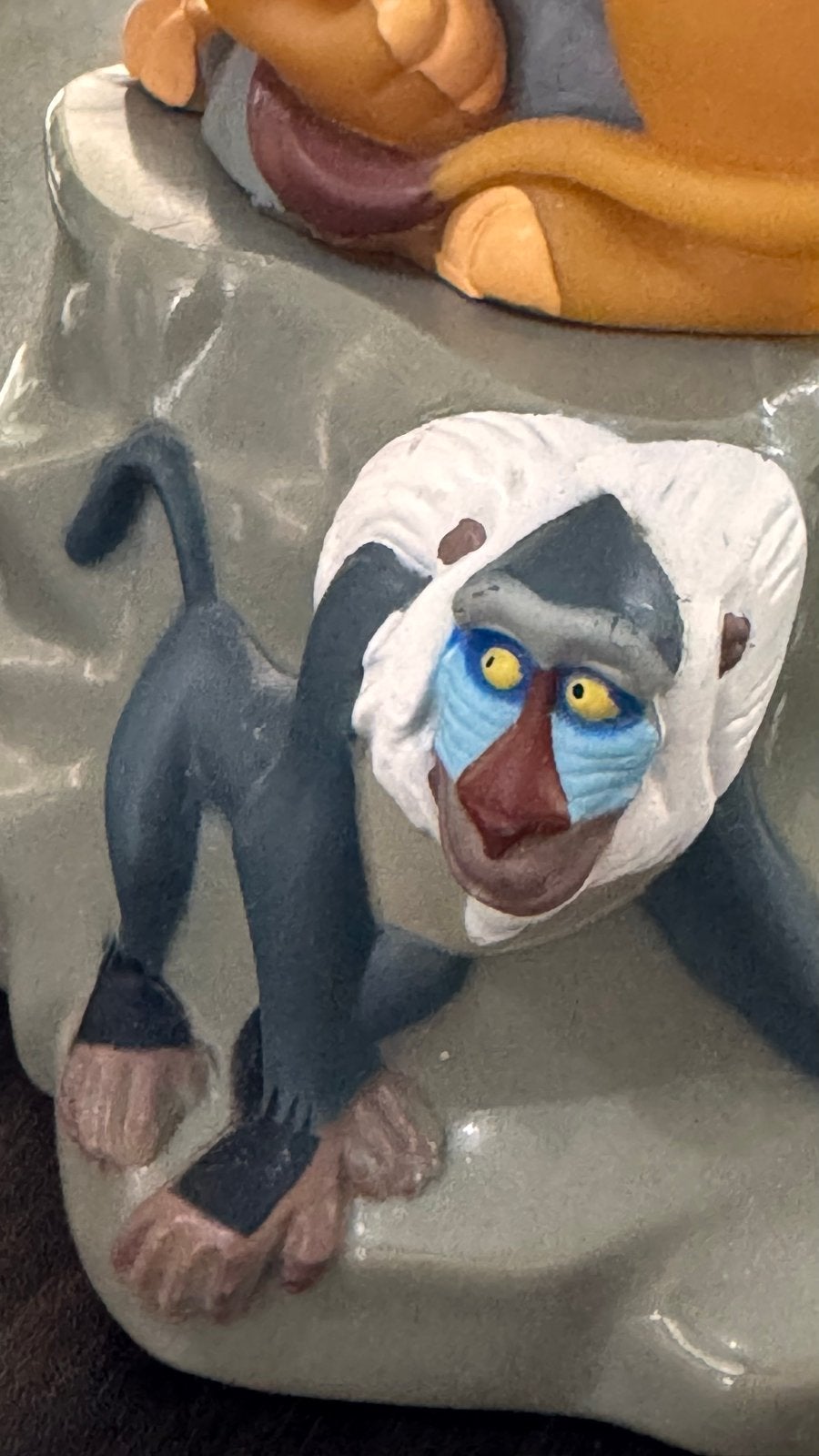 Shampoofles The Lion King jaren '90 - Simba, Mufasa, Rafiki, Ophalen of Verzenden, Gebruikt, Wild dier, Beeldje of Figuurtje