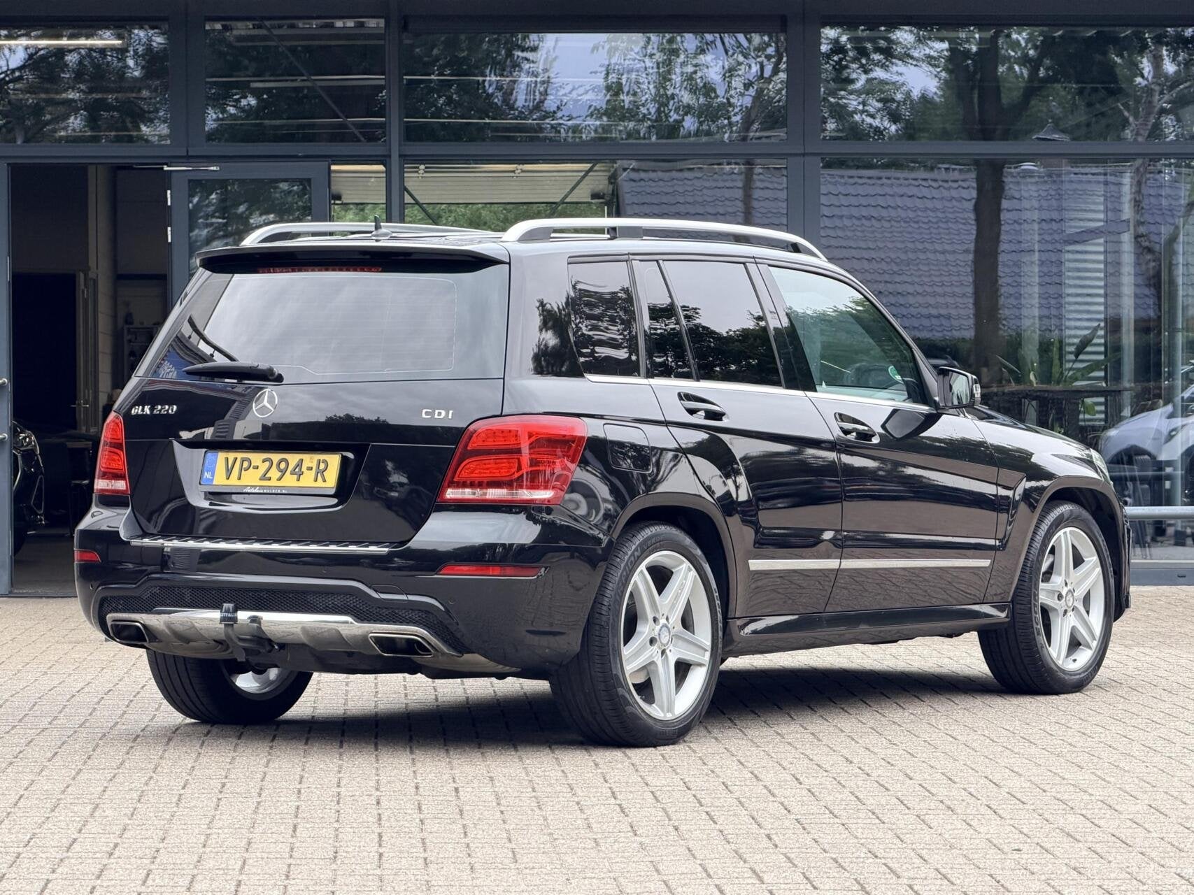 Mercedes GLK 220 CDI | Automaat | Grijs Kenteken | Facelift, Auto's, Automaat, Euro 5, Achterwielaandrijving, Gebruikt