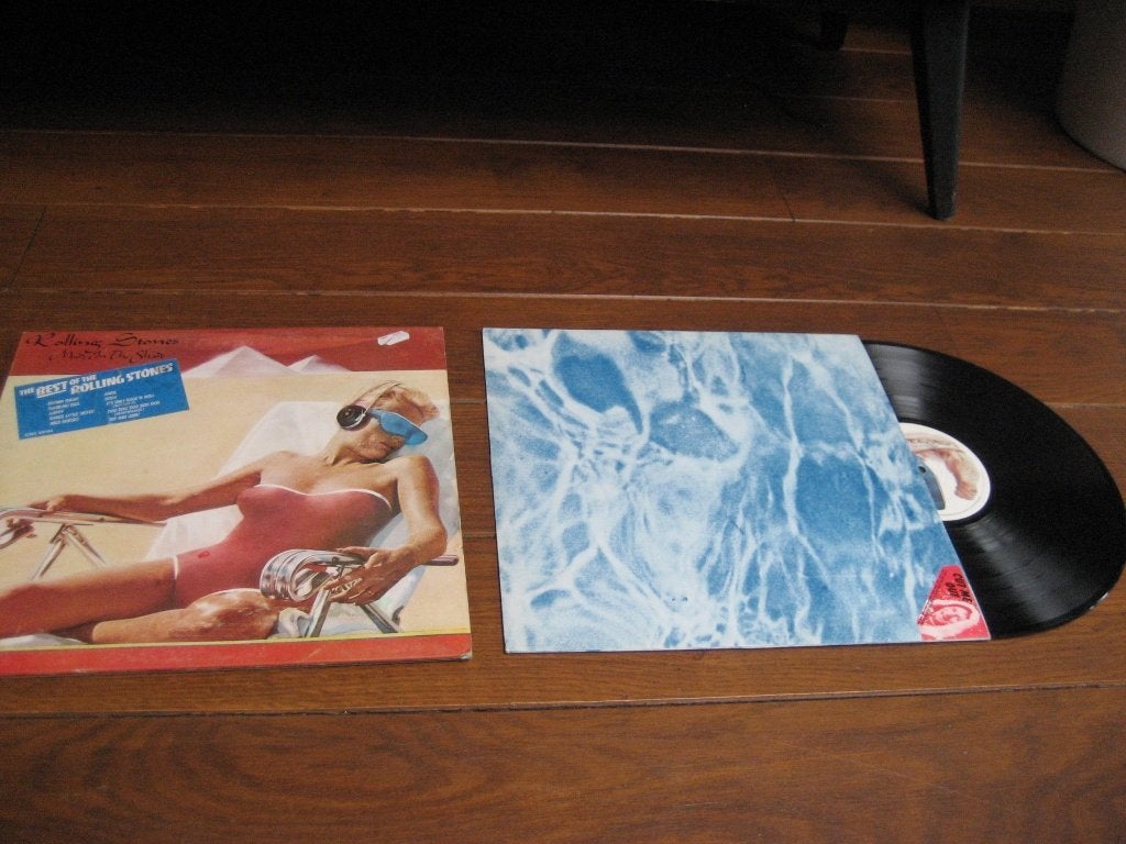 Rolling stones lp gr hits, Ophalen of Verzenden, Zo goed als nieuw, 12 inch, Poprock