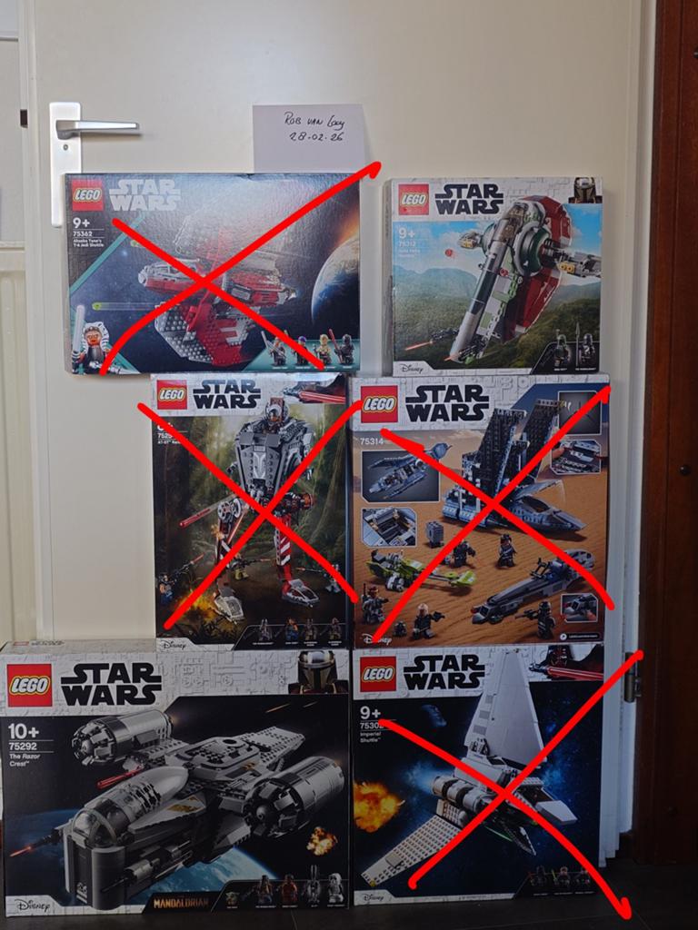 Lego Star Wars sets (aub goed omschrijving lezen), Star Wars, Ophalen of Verzenden, Zo goed als nieuw, Lego